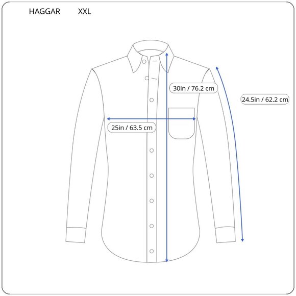 Haggar Mens Shirt XXL Long Sleeve Brown Tan Stripe No Iron Lightweight STR46E - Picture 2 of 9